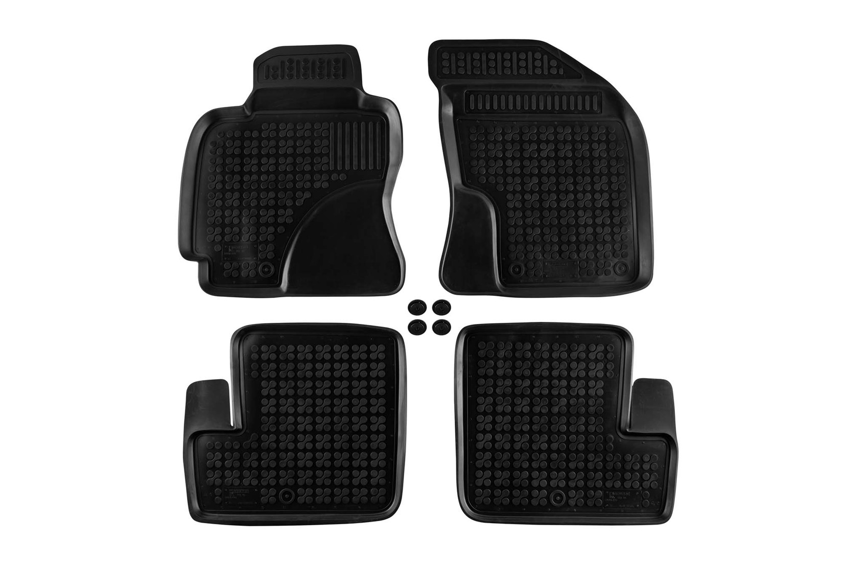 REZAW-PLAST Гумени патосници за Toyota Rav4 2000-2003 5 врати 4 дела црни