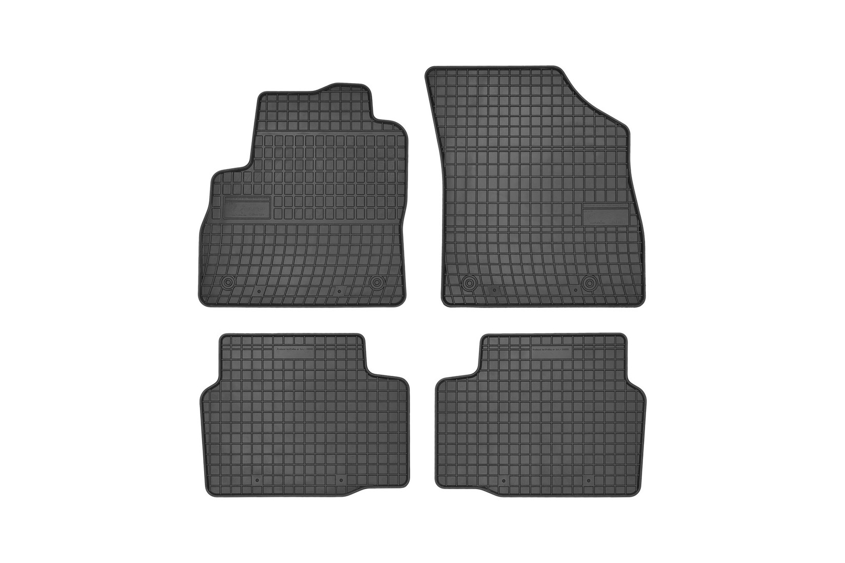 FROGUM Гумени патосници за Opel Astra K 2015-2021 4 дела црни