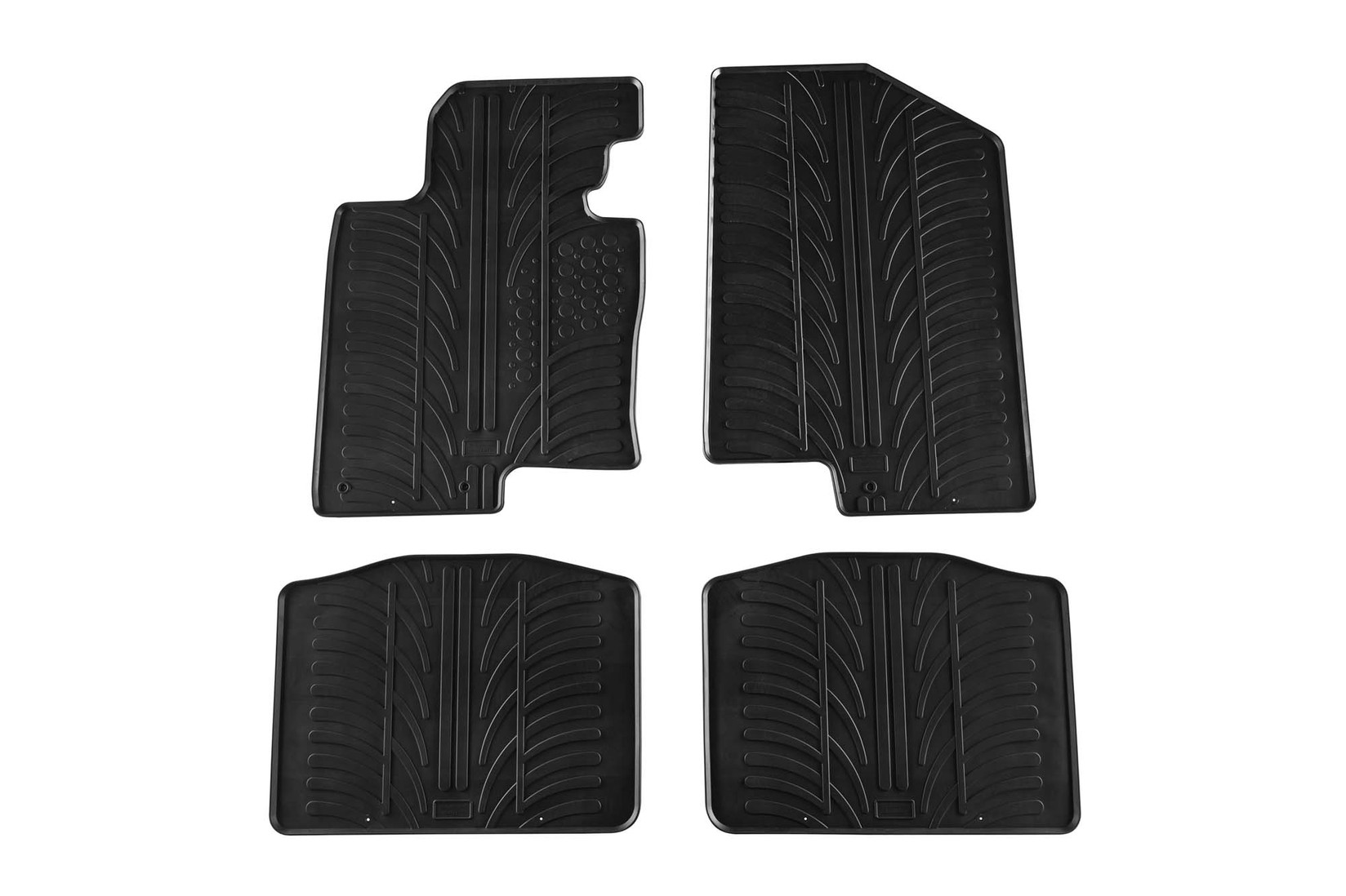 GLEDRING Гумени патосници за Kia Optima 2012-2019 4 дела црни