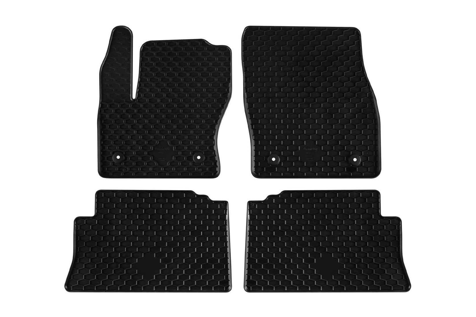 GUMARNY ZUBRI Гумени патосници за Ford Kuga 2008-2012 4 дела црни