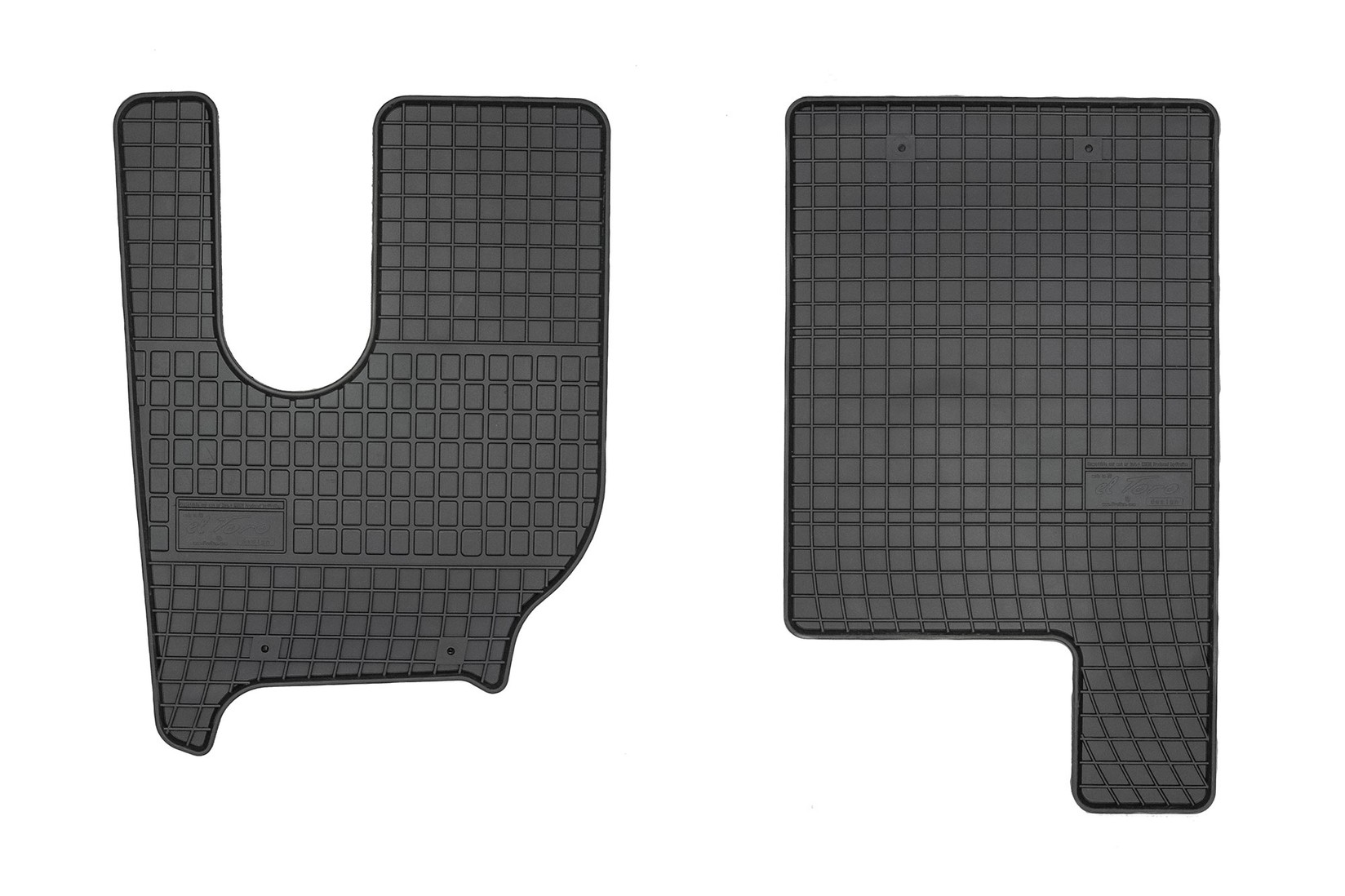 FROGUM Гумени патосници за Renault T по 2013 година 2 дела црни