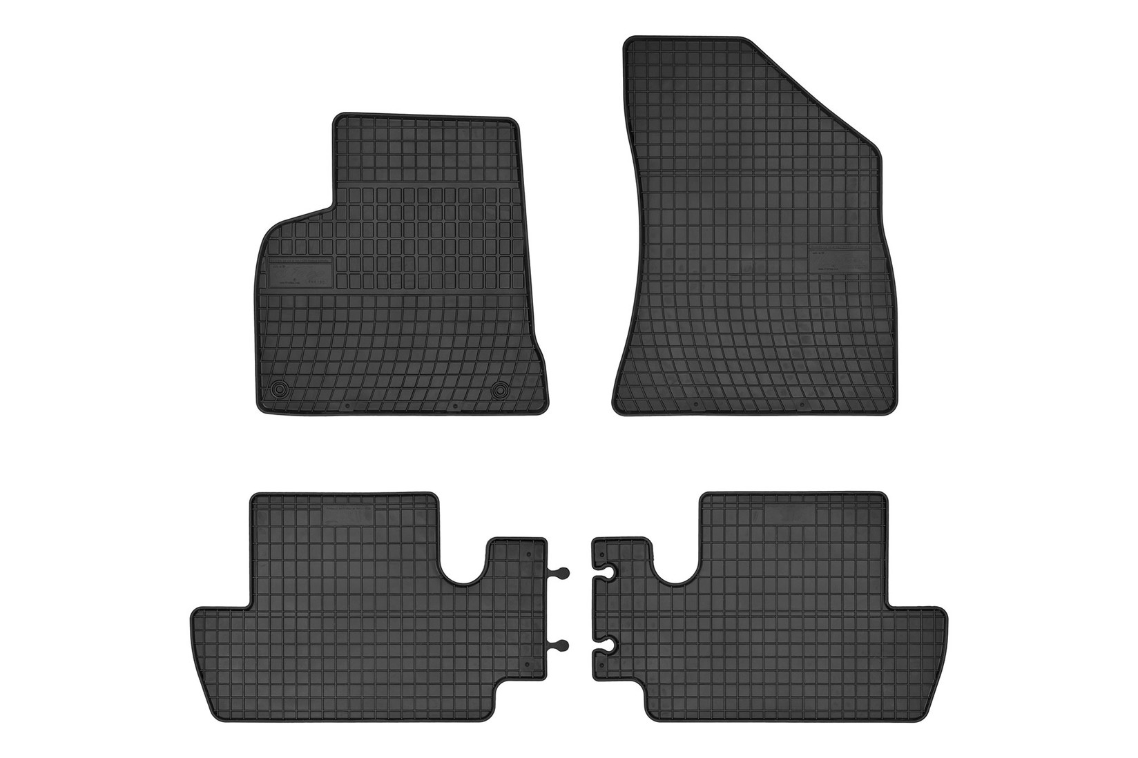 FROGUM Гумени патосници за Peugeot 3008 2009-2016 4 дела црни