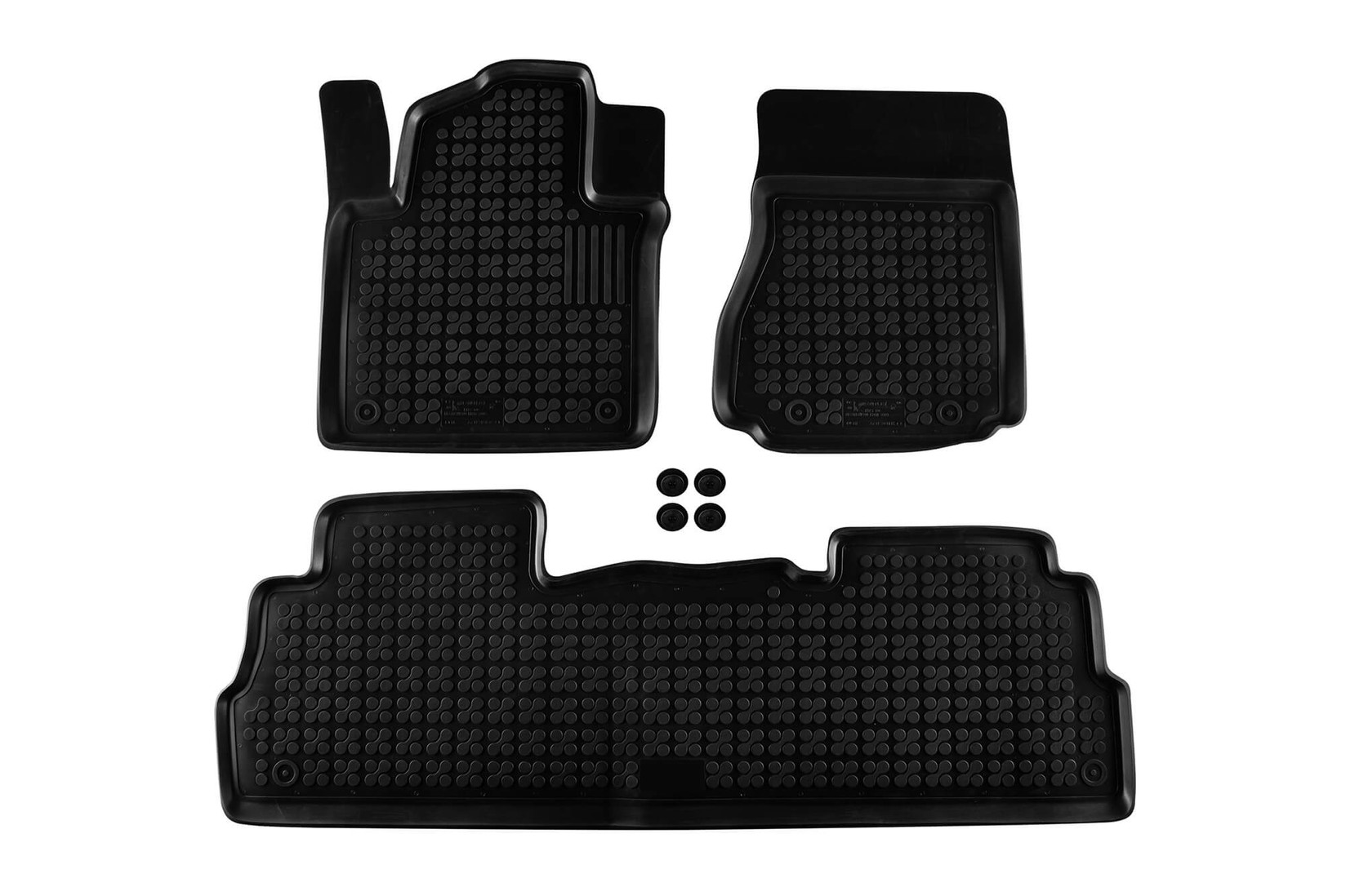 REZAW-PLAST Гумени патосници за Nissan NV200 по 2009 година 3 дела црни