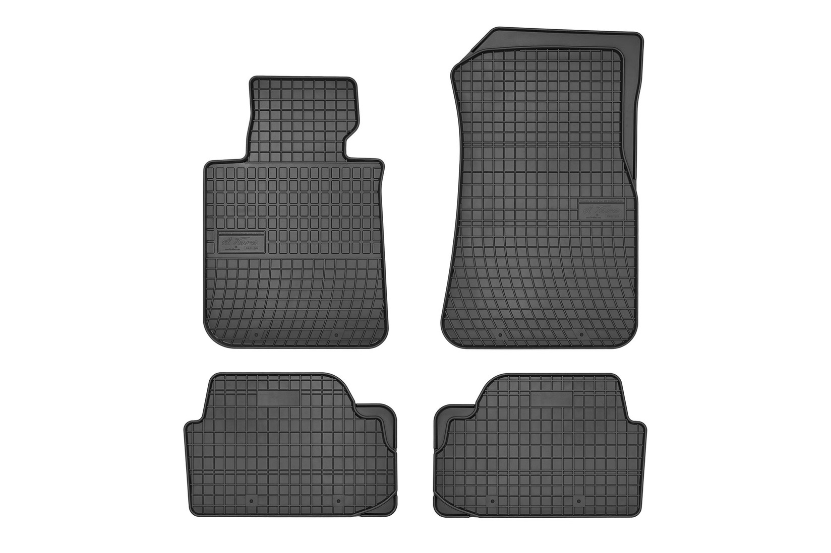 FROGUM Гумени патосници за BMW серија 1 E81 E87 2004-2011 4 дела црни