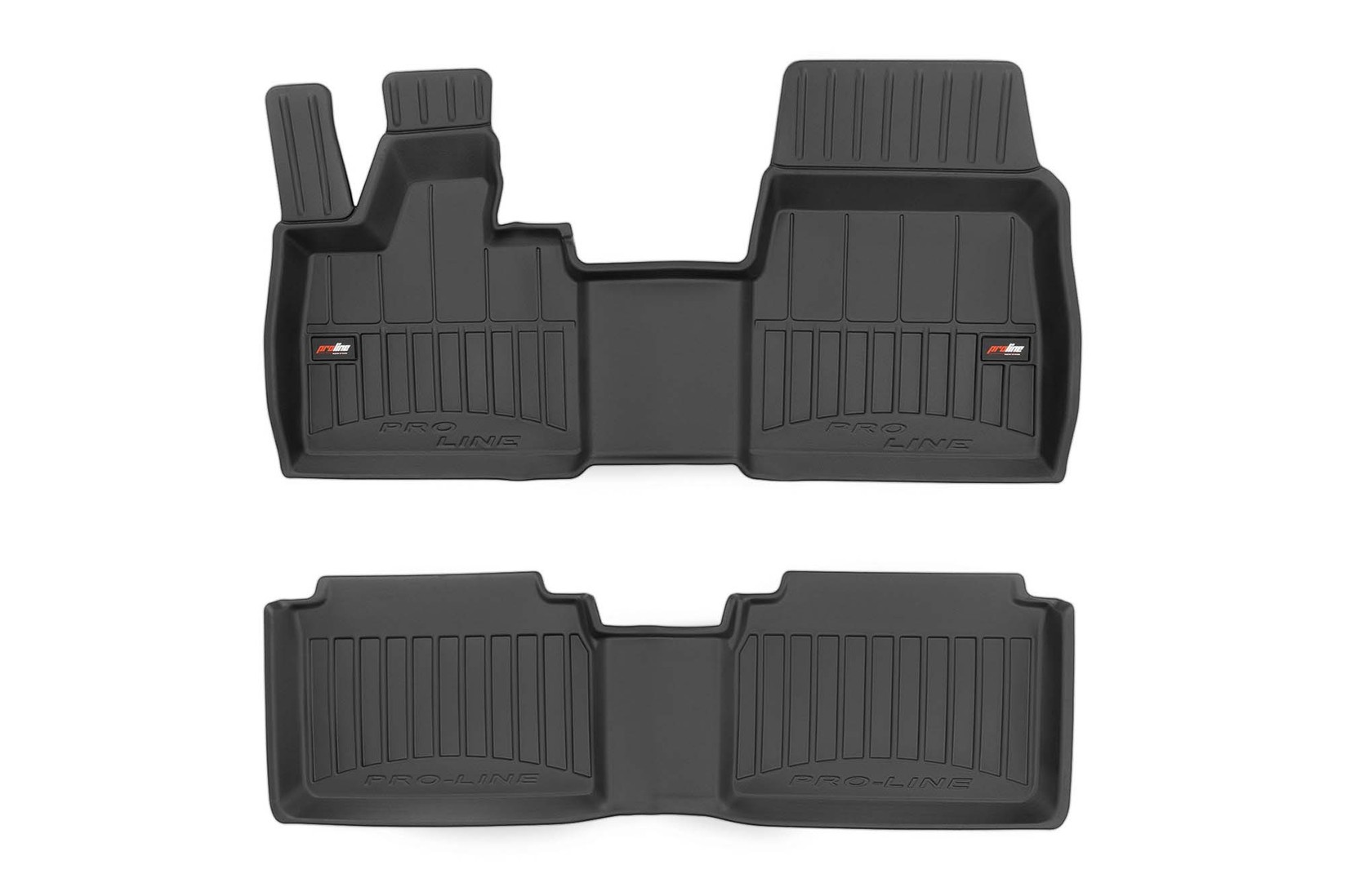 FROGUM 3D Гумени патосници за BMW I3 по 2013 година 2 дела црни