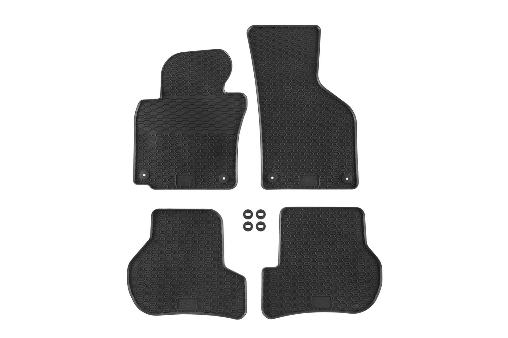 GEYER & HOSAJA Гумени патосници за VW Golf V 2003-2008 Golf VI 2008-2013 Jetta III 2005-2010 Scirocco III по 2008г 4 дела