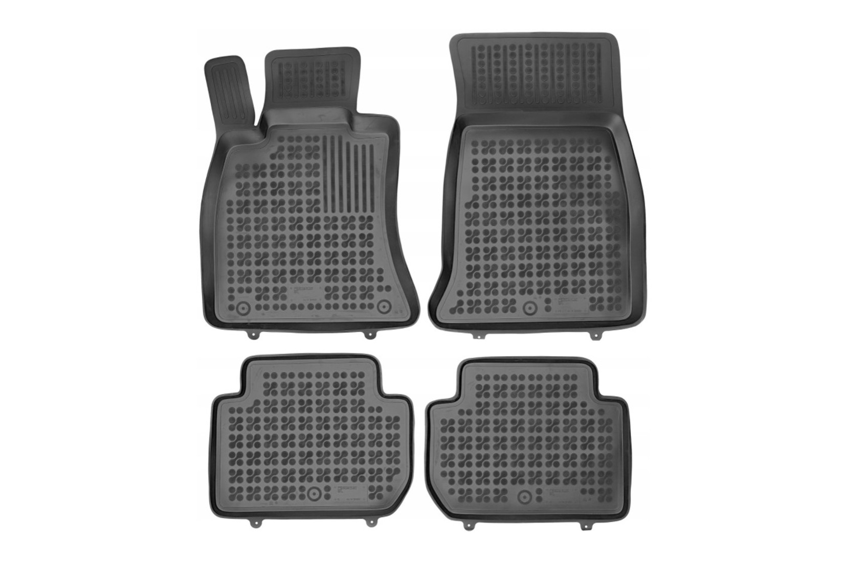 REZAW-PLAST Гумени патосници за Kia Stinger по 2017 година 4 дела црни