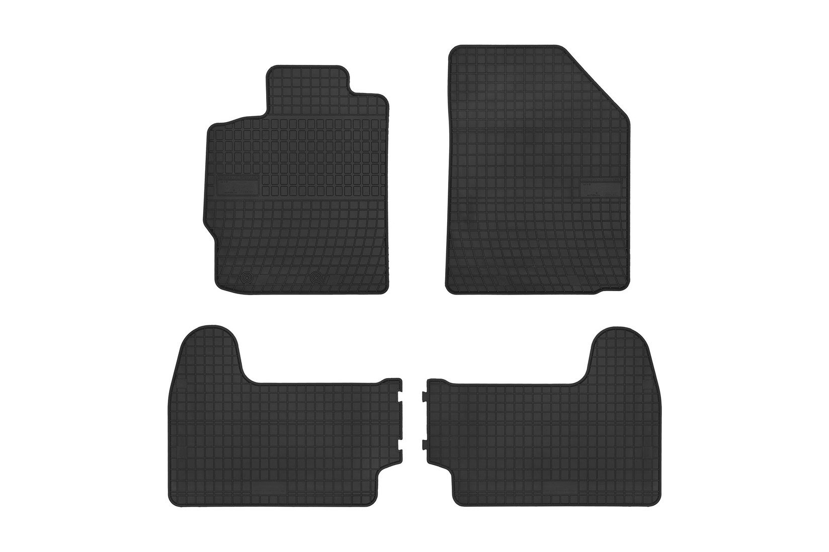 FROGUM Гумени патосници за Toyota Yaris 2005-2011 4 дела црни