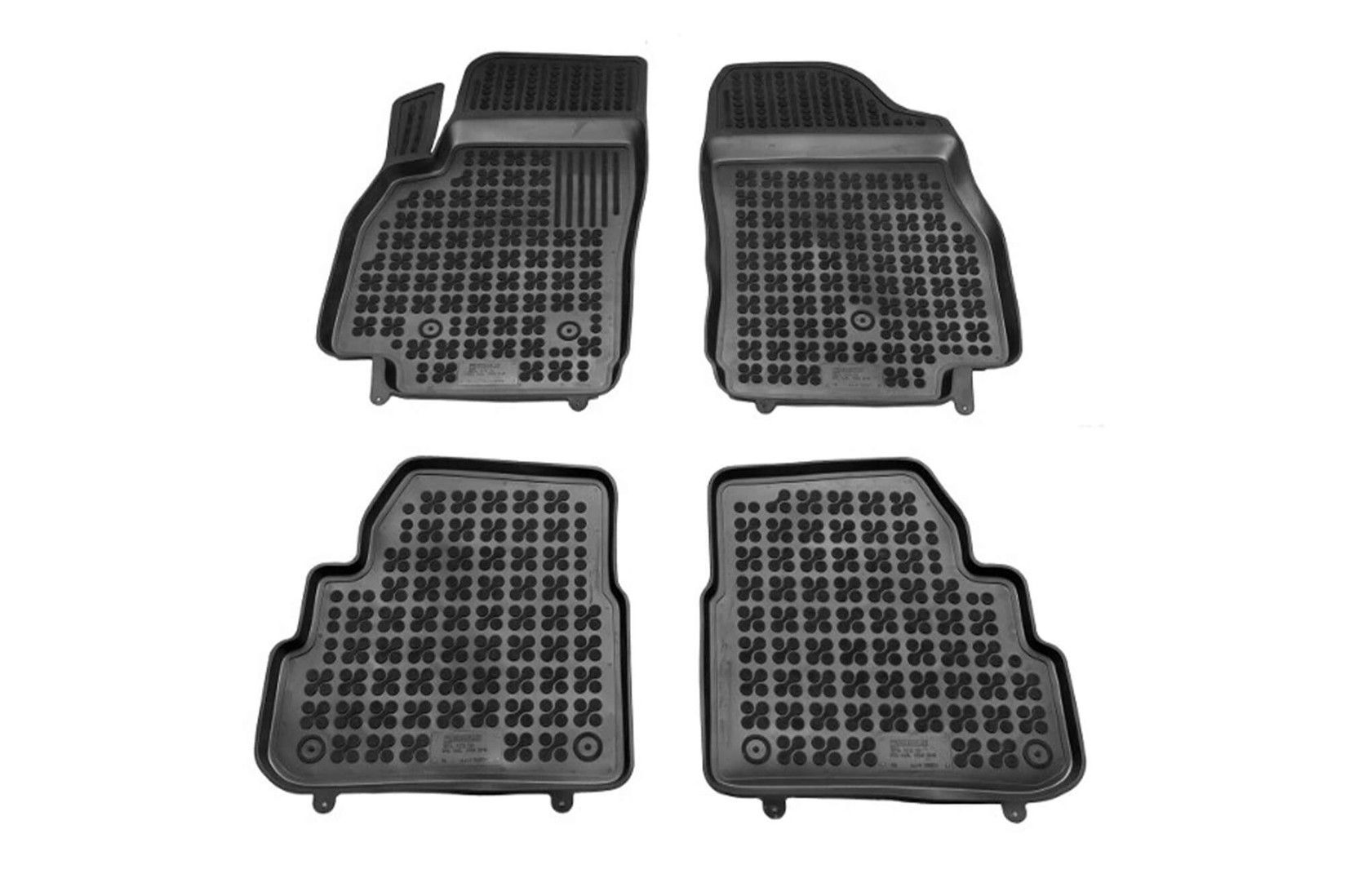 REZAW-PLAST Гумени патосници за Opel Karl 2015-2019 4 дела црни