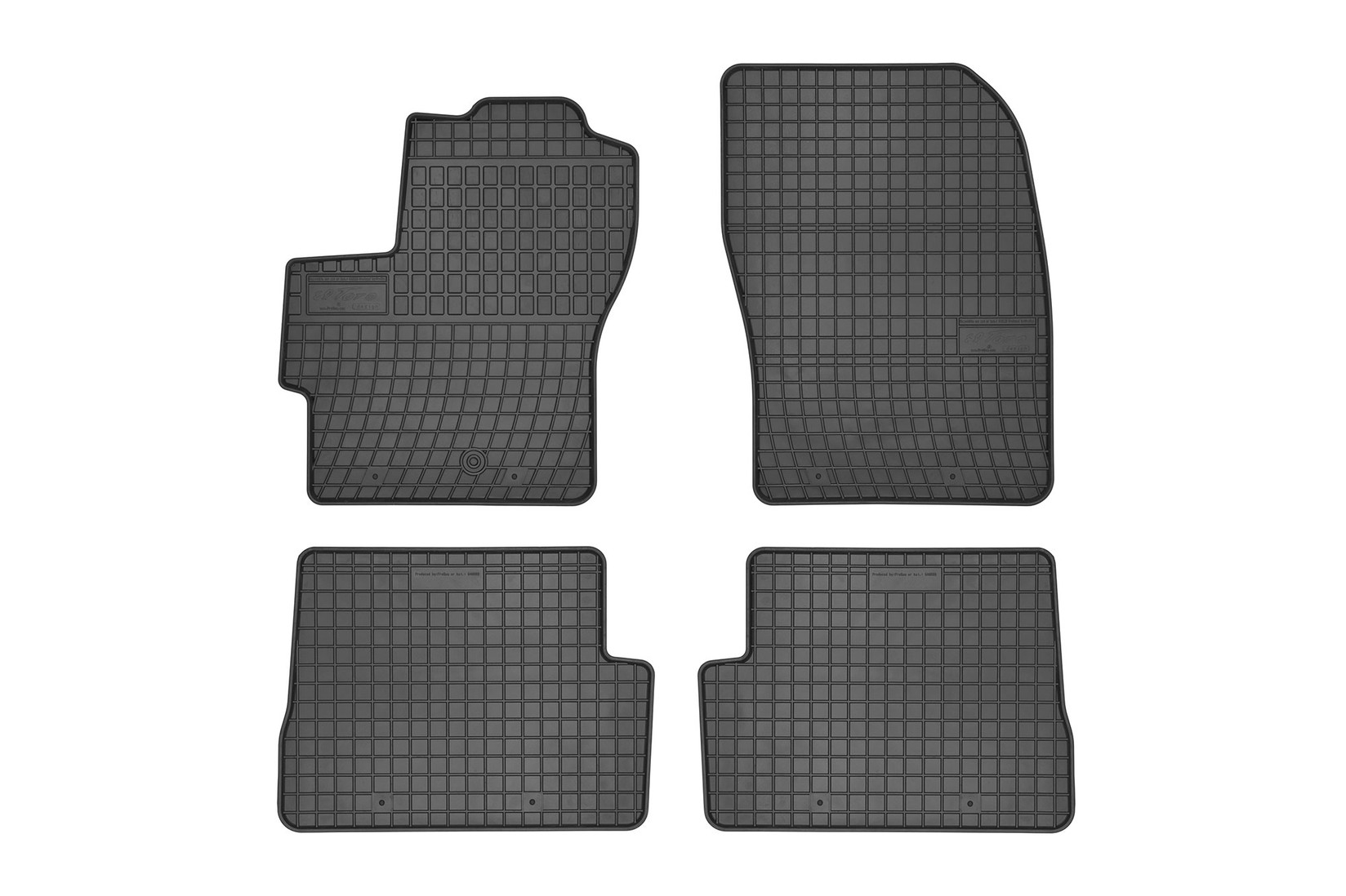 FROGUM Гумени патосници за Mazda 3 2003-2010 4 дела црни