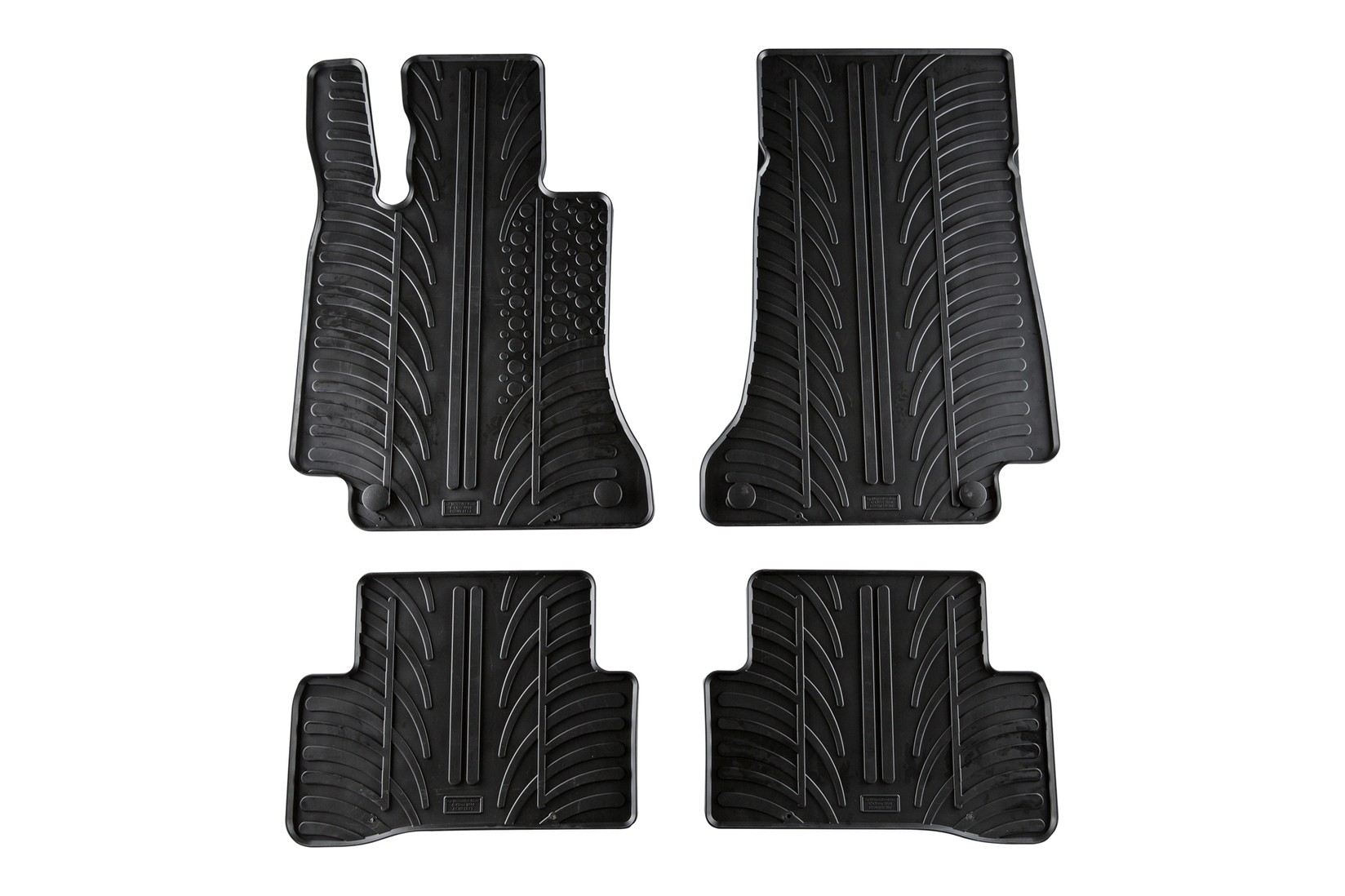 GLEDRING Гумени патосници за Mercedes C класа W205 2014-2020 4 дела црни