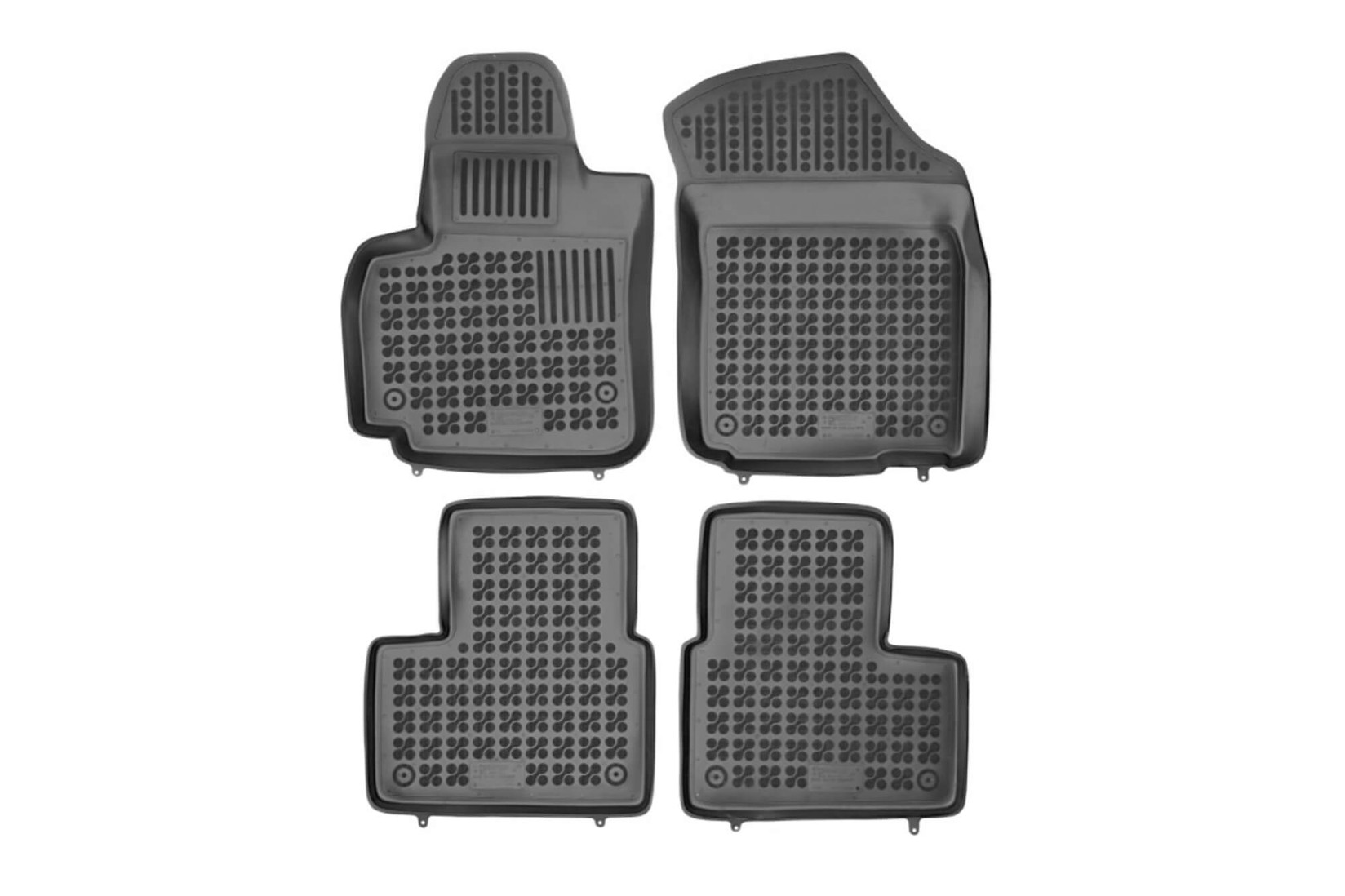 REZAW-PLAST Гумени патосници за Suzuki SX4 2006-2014 4 дела црни