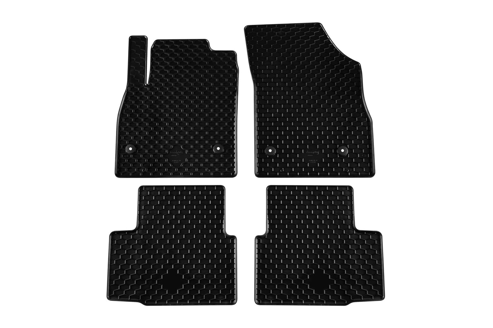 GUMARNY ZUBRI Гумени патосници за Opel Astra K 2015-2021 4 дела црни