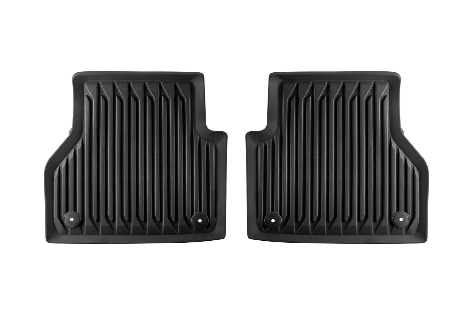 VW AG Задни Гумени патосници за Audi A6 седан A7 Sportrback по 2018 година 2 дела црни