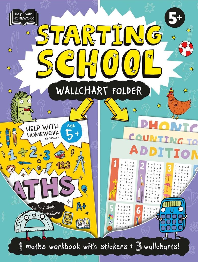 Help With Homework: 5+ Starting School Wallchart