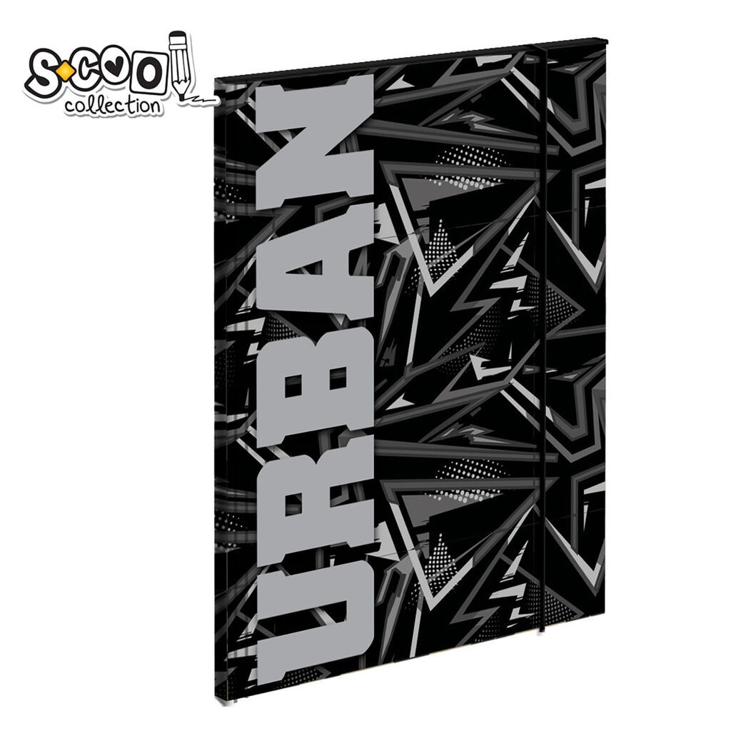 Scool Папка Картонска со Ластик