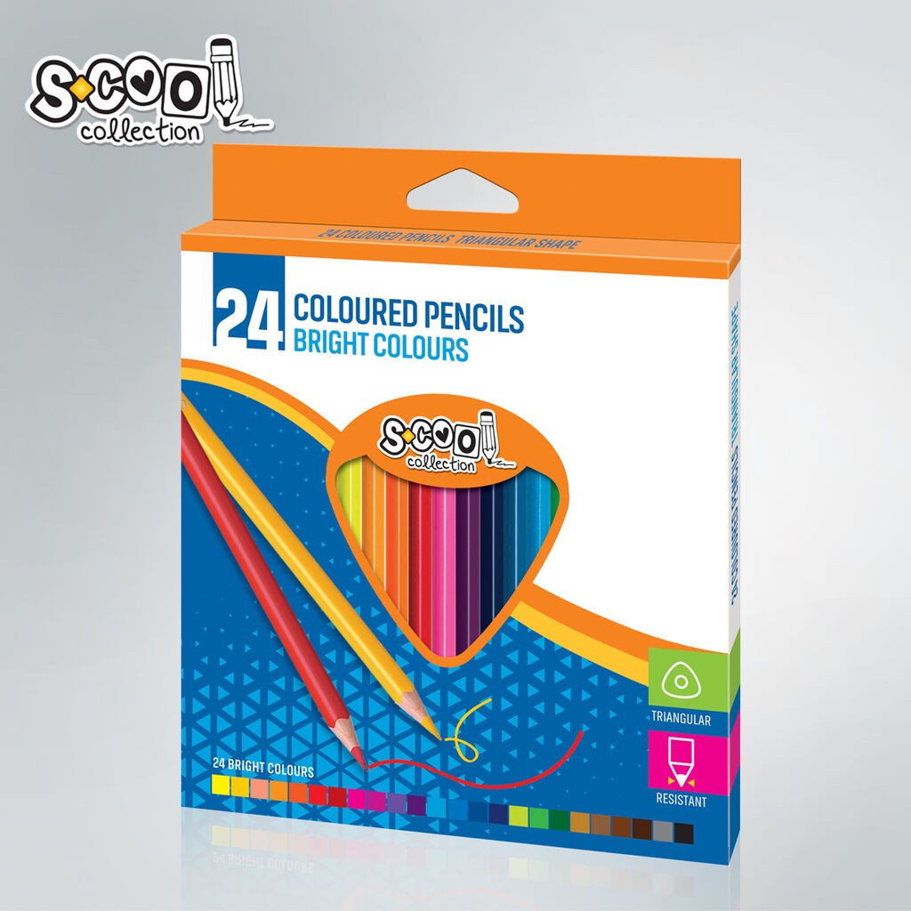 Scool Дрвени Боици 24