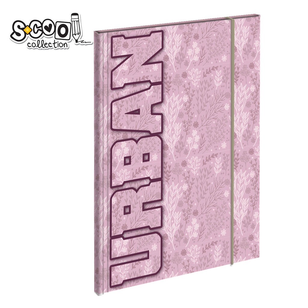 Scool Папка Картонска со Ластик