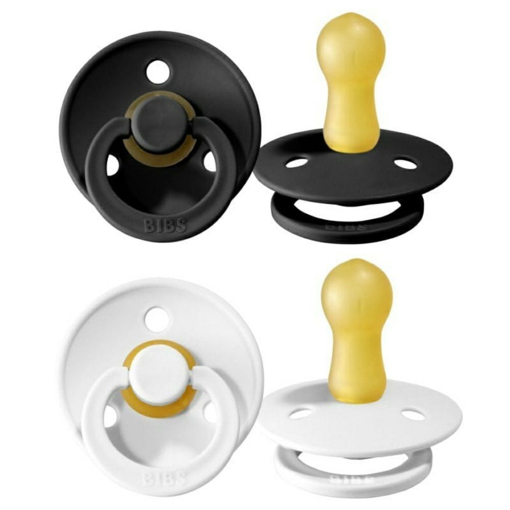 BIBS Цуцли 2 парчиња во сет black/white