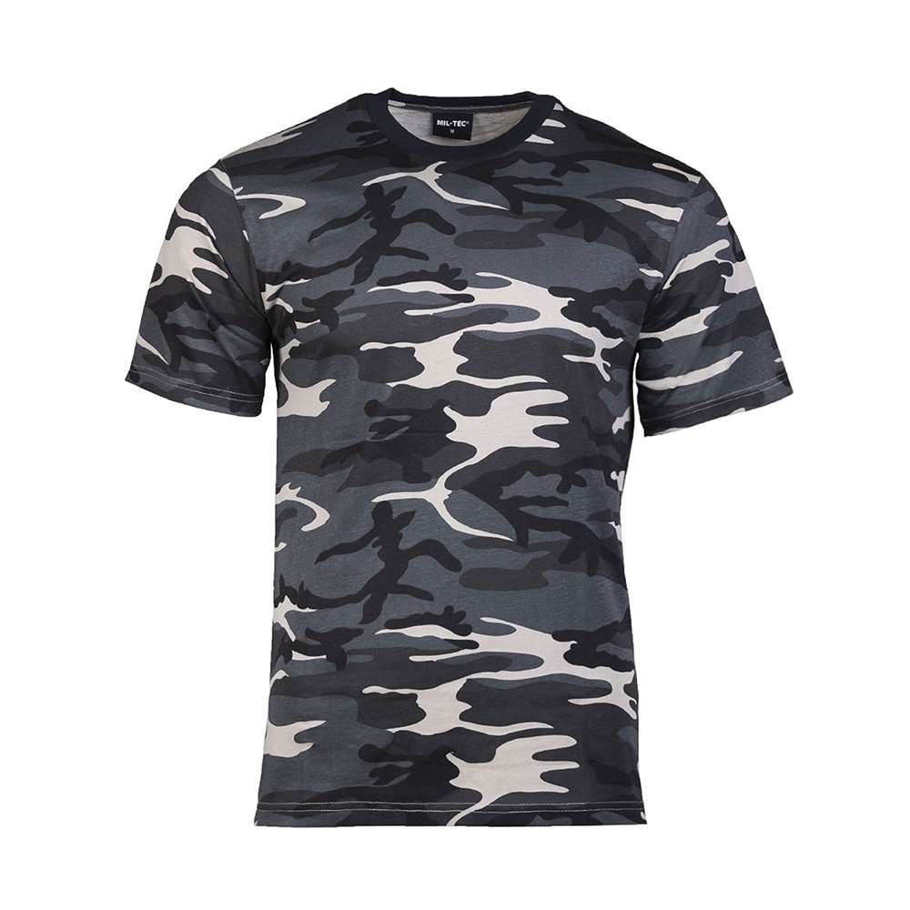 MIL TEC  Маица на кратки ракави tarn dark camo