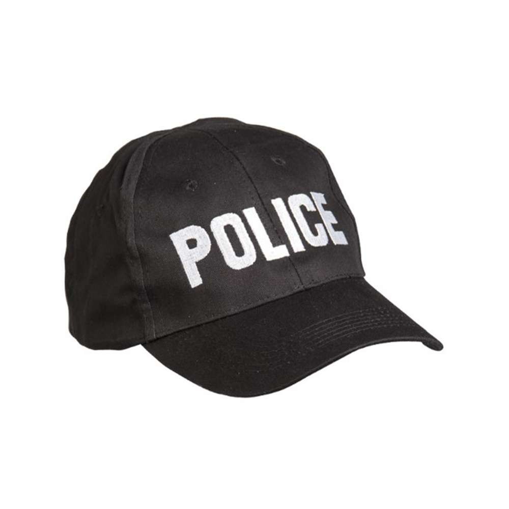 MIL TEC  Безбол капа police црна