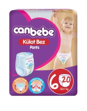 Canbebe Pants Бр.6 16+Kg, 20 Гаќички