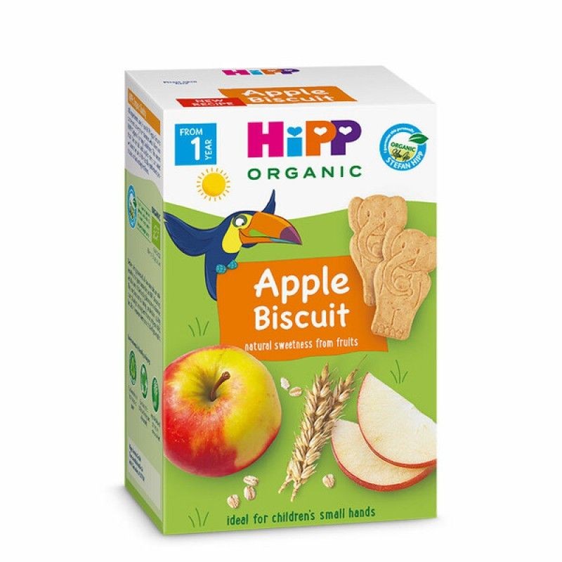 Hipp Organic Apple Biscuit Бисквит Со Јаболко од Органско Производство 150G