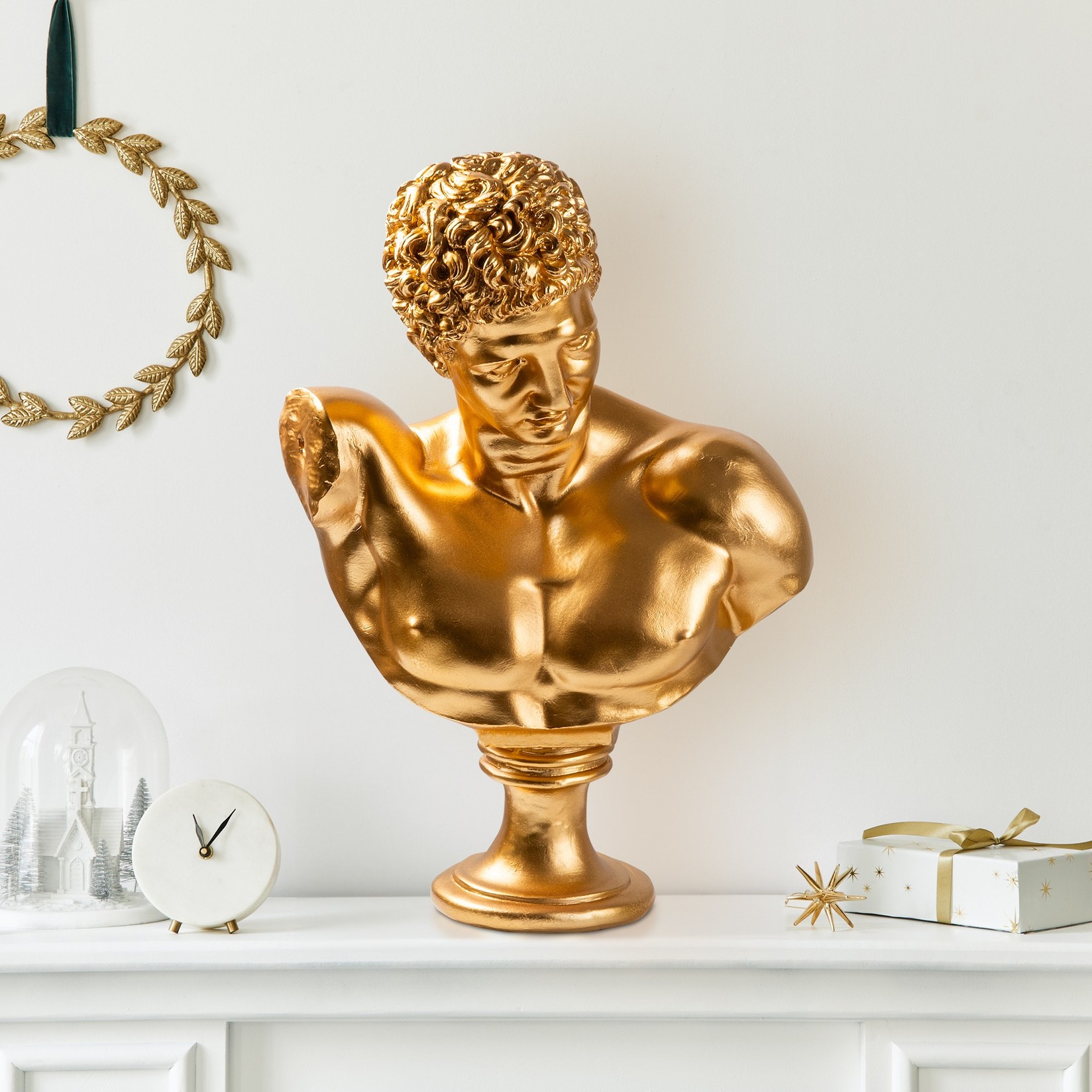 Aberto Design Декоративна фигура Yak-042-C, 34x50x24 cm