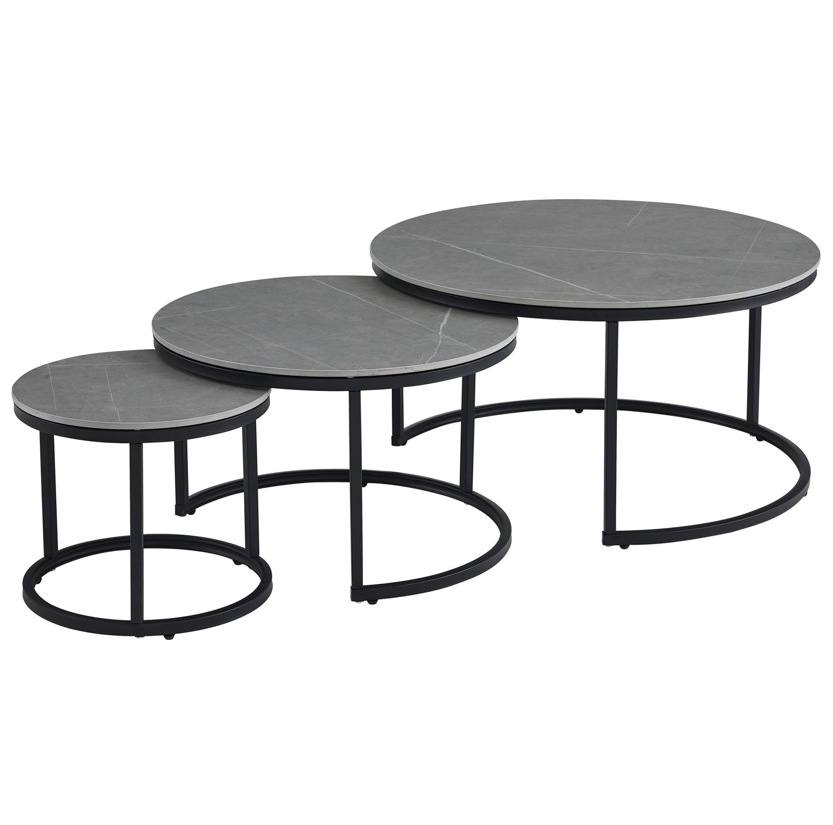 Клуб маси сет моун 2 сива