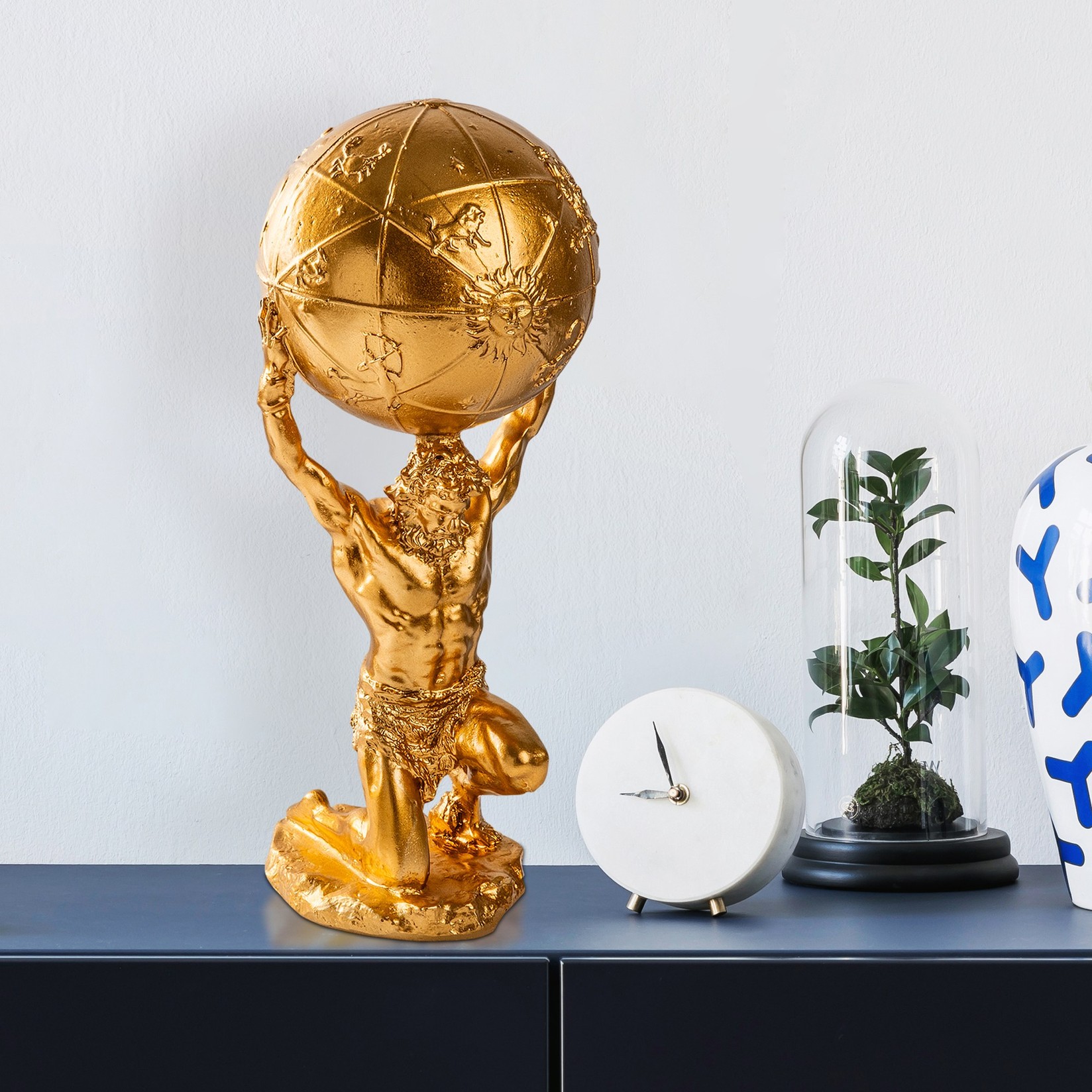 Aberto Design Декоративна фигура Yak-039-C, 13x31x13 cm