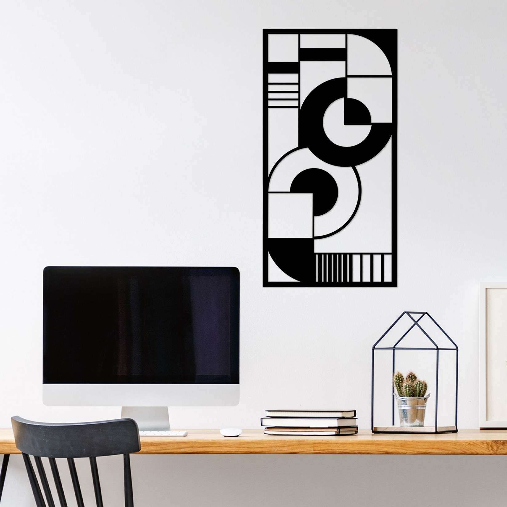 Wallity декорација за dzид Хипноза 2, 37x71 см, црна