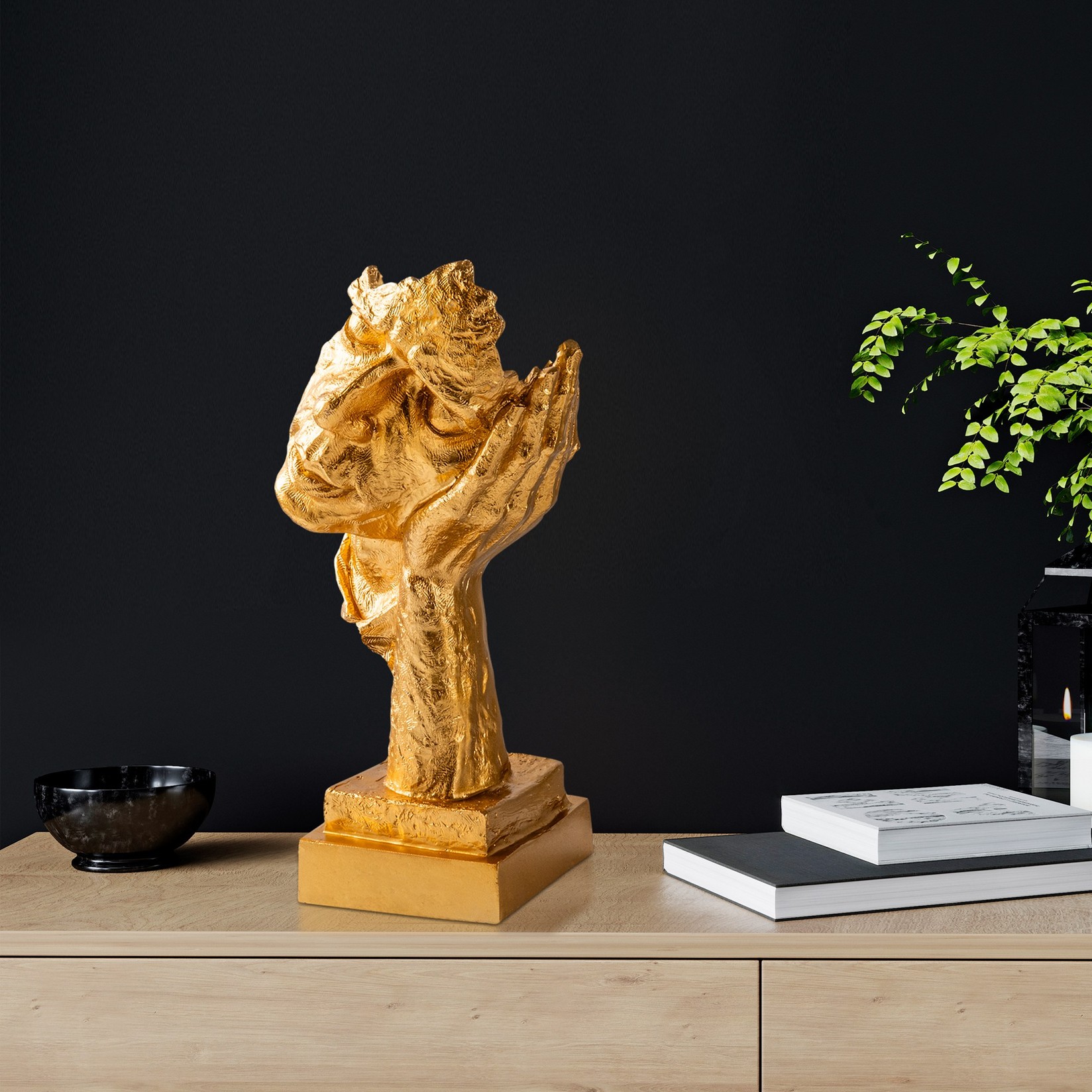 Декоративна фигура на Аберто Дизајн Yak-030-C, 16x33x14 см