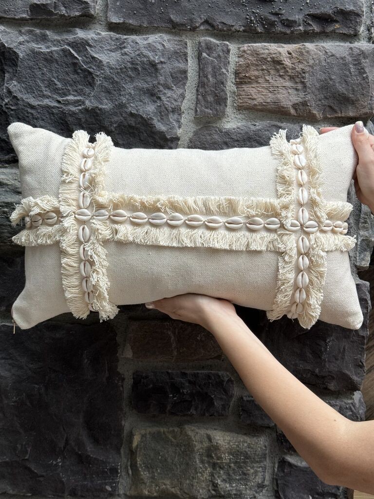 Декоративна навлака за перница Aberto Design Den001, 30x50 см, беж