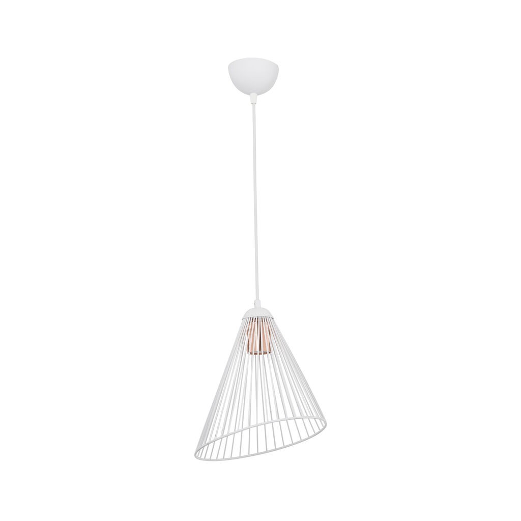 Alfa Electric Единечен висечки лустер  Е27- бел