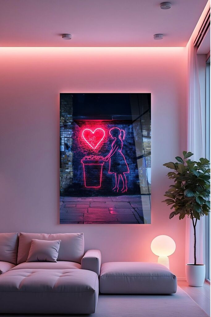 Слика Wallity Hhlneon0037, 30x40 см