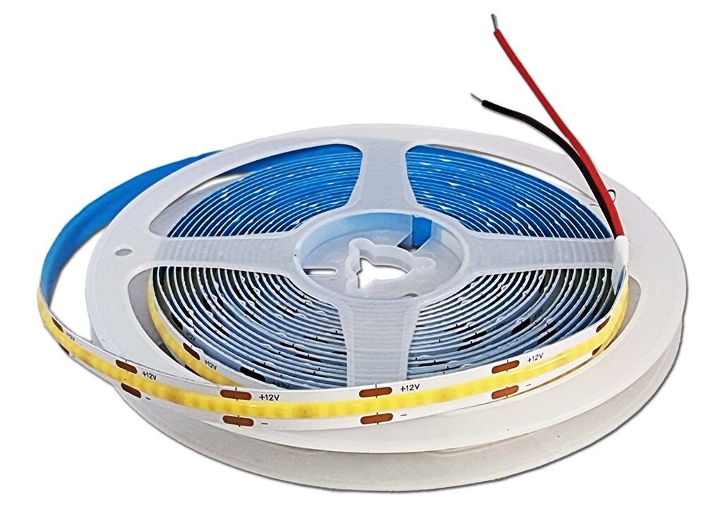 Alfa Electric ЛЕД лента COB, 10W/m, 6000К, 320лед/м, 12V, 8мм