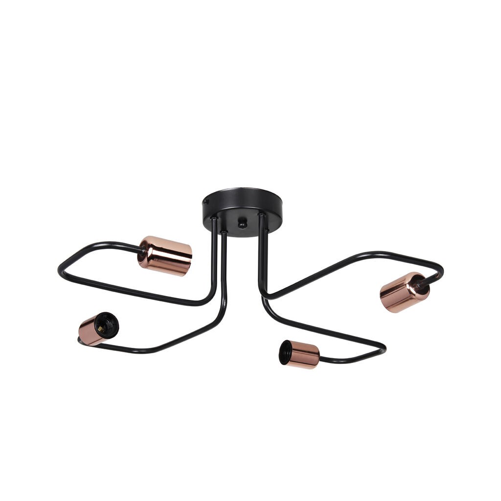 Alfa Electric Лустер 4x Е27 фасонки во квадрат