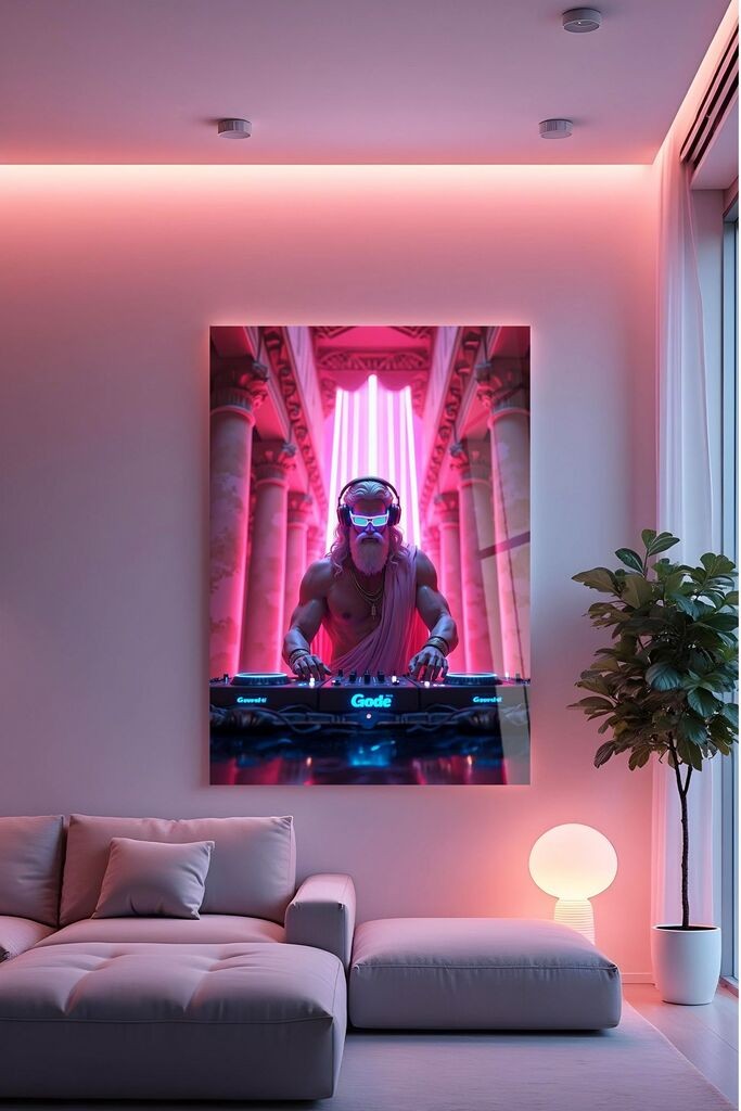 Слика Wallity Hhlneon0029, 30x40 см