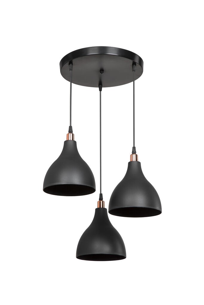 Alfa Electric Висечки лустер 3x Е27- црн