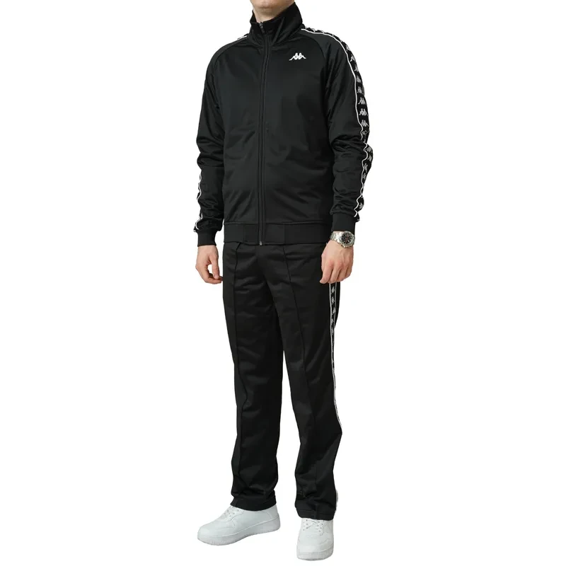 Машка тренерка Kappa 222 Banda Dueduedue, црно-бела