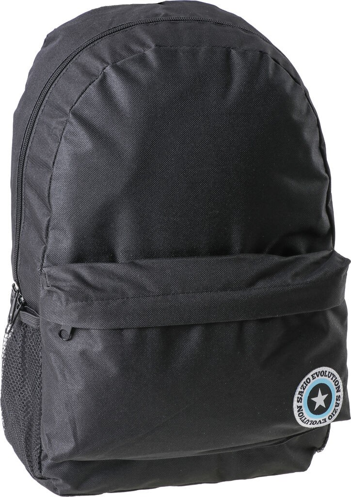 Ранец Училишен – Полиестер 300D, Една Преграда, Лесен И Практичен, Просторен Внатрешен Дел, Црн