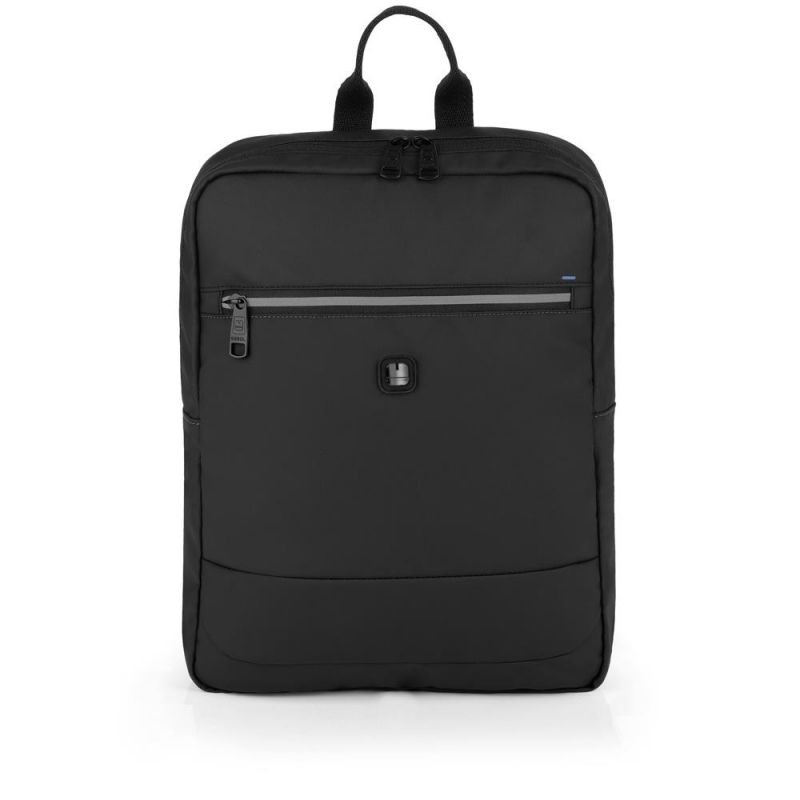 Ранец Машки Flash – Лаптоп До 14'', Полиестер Со Смола, Рефлективен Патент, Прикачување На Куфер, Темно Сива