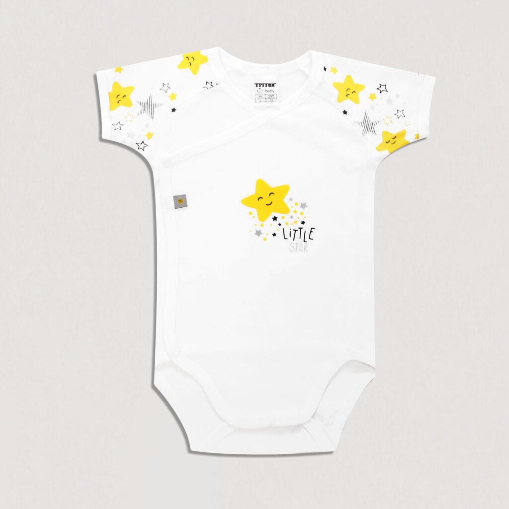 Tritex Бебешко Боди на Преклоп - 0732/102 - 50