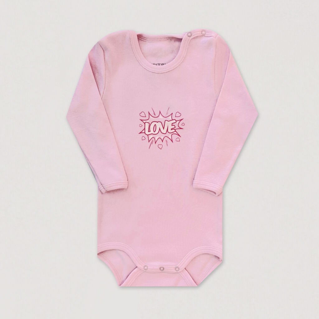 Tritex Бебешко Боди со Долг Ракав  - 0487/621 - 74