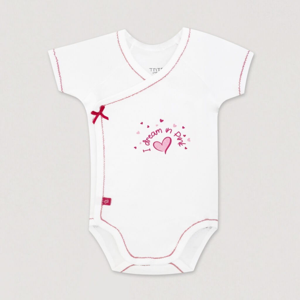 Tritex Бебешко Боди на Преклоп - 0732/803 - 50