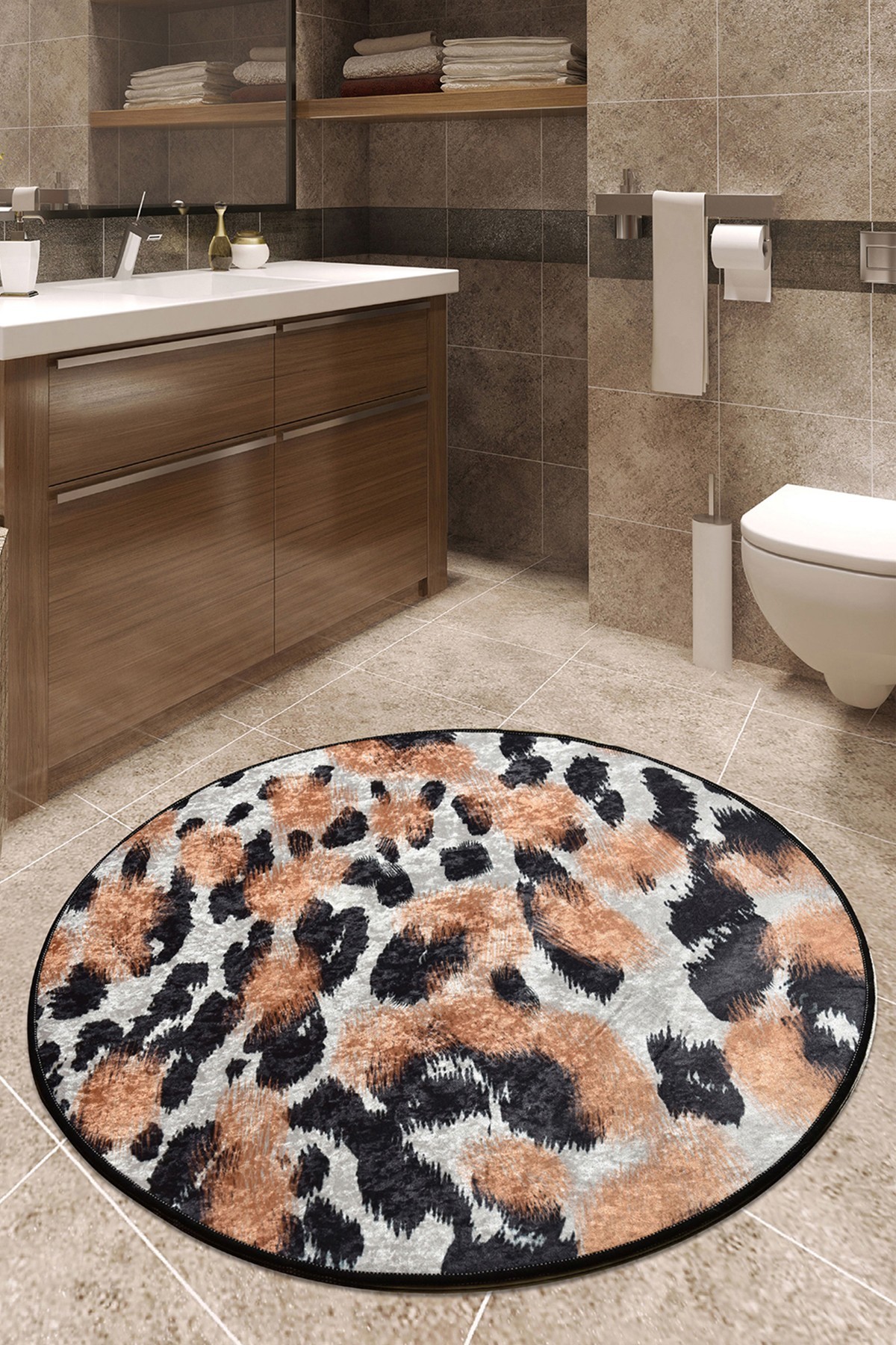 Простирка за бања L'essentiel Maison 100cm Шарена