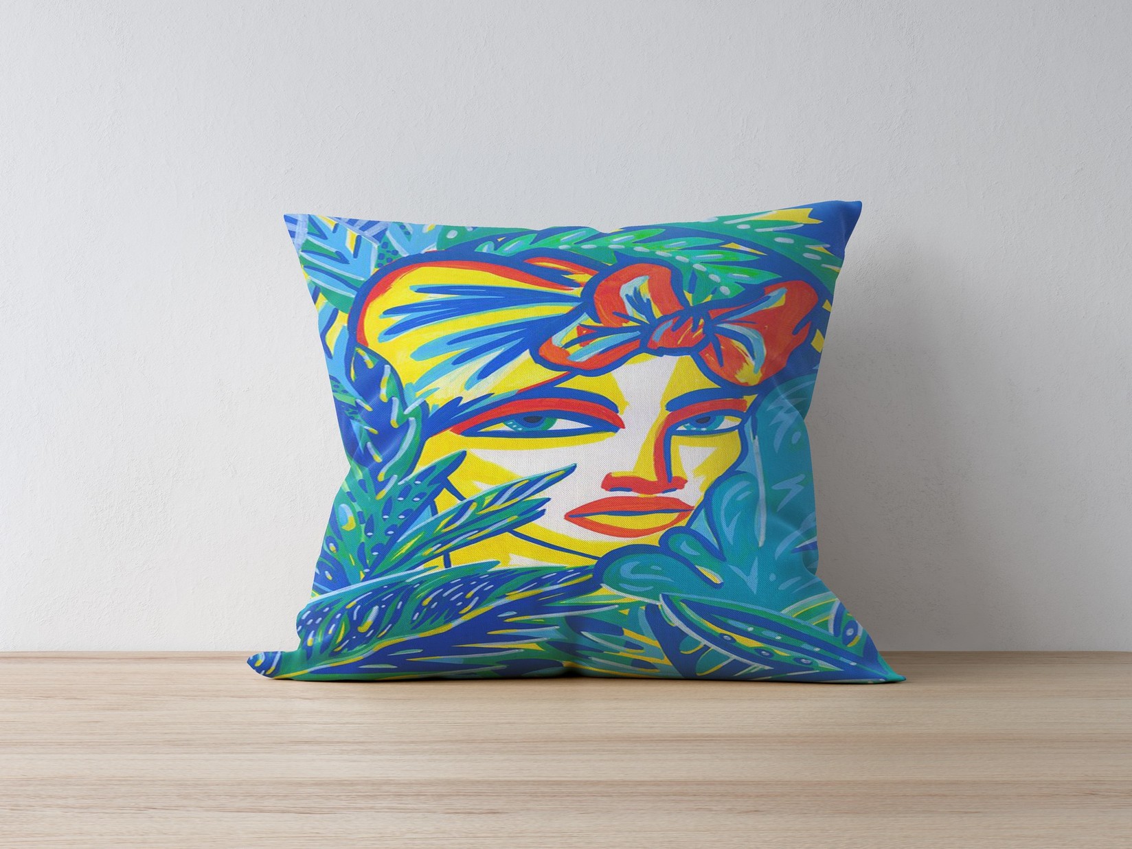 Навлака за перница Aberto Design 43x43cm во боја