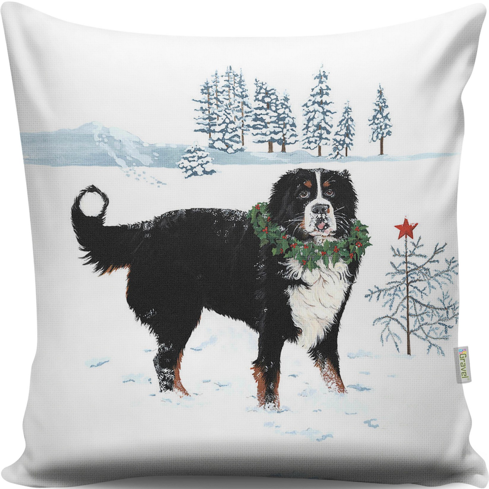 Перница Аберто Дизајн 43x43см во боја