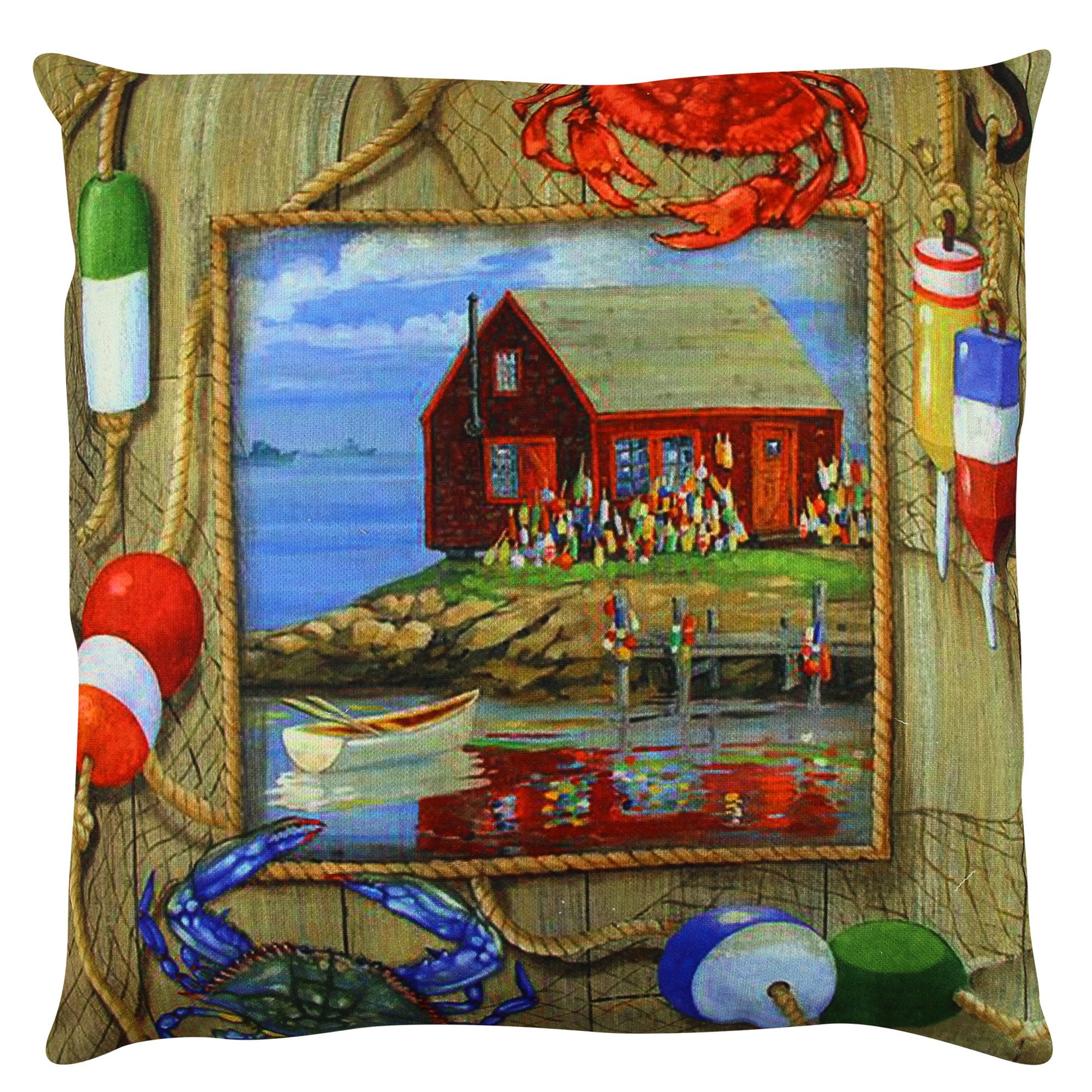 Перница Аберто Дизајн 43x43 см во боја