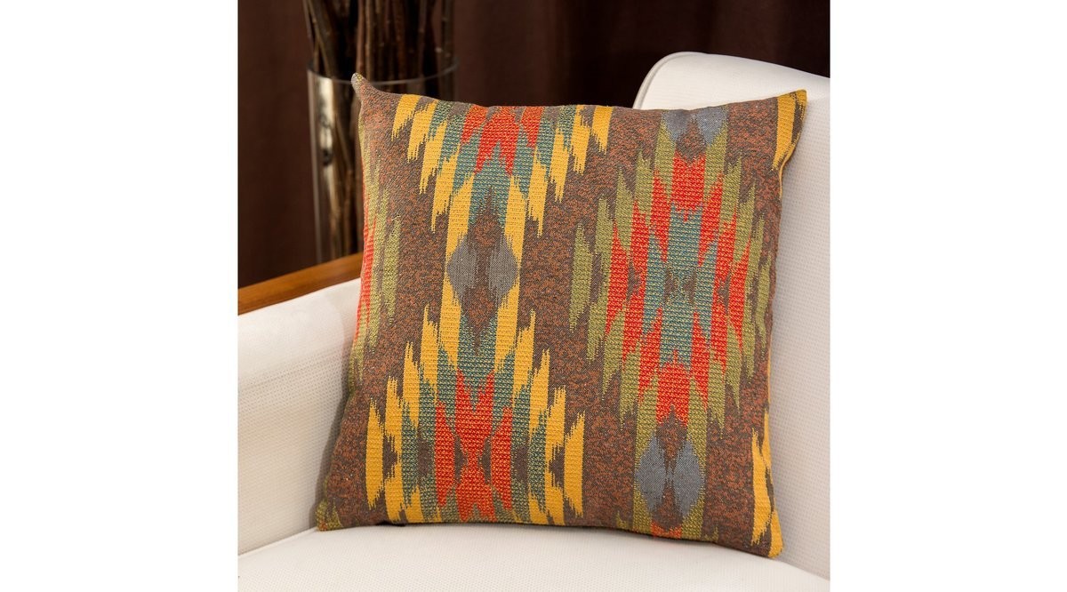 Перница Аберто Дизајн 45x45x15cm Кафеава